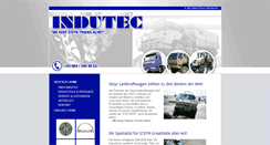 Desktop Screenshot of indutec-trucks.at